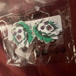 Beetlejuice Earrings
